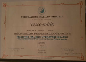 diploma shiatsu